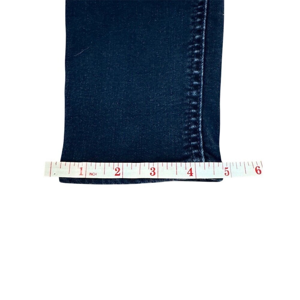 7 For All Mankind Gwenevere Skinny Jeans Womens Size 28 Dark Wash Stretch - Picture 10 of 10
